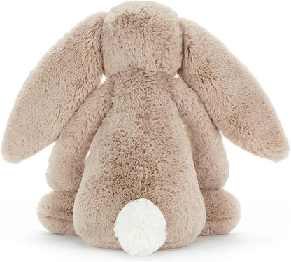 Jellycat Bashful Beige Bunny Stuffed Animal, Large 14 inches - Rabbit and Bunny Plush Toy - Classic Children's Gift - PuriLite