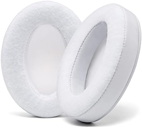 WC PadZ Velour - The Ultimate Upgraded Earpads by Wicked Cushions - Compatible with Audio Technica, HyperX, SteelSeries Arctis & More - Extra Thick - Bigger Opening - Softer Memory Foam | (Black) - PuriLite