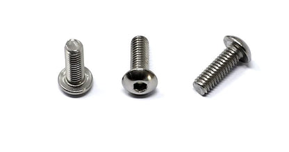 iexcell 50 Pcs M6 x 20mm Thread Pitch 1 mm Stainless Steel 304 Hex Socket Button Head Cap Screws Bolts Kit - PuriLite