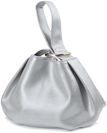 Women's Clutch Soft Vegan Leather Hobo Top Handle Bag Small Tote Purse - PuriLite
