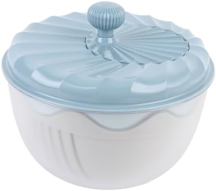 Salad Spinner Efficient Multifunctional Vegetable Washer Chopper Home (Beige) - PuriLite