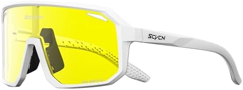SCVCN Cycling Glasses Sport Sunglasses MTB BMX Men Women Running Driving Fishing Golf DZ-S62 - PuriLite
