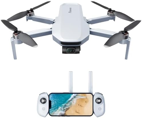 Potensic ATOM 3-Axis Gimbal 4K GPS Drone, Under 249g, 96 Mins Flight, Max 6KM Transmission, Visual Tracking, 4K/30FPS QuickShots, Lightweight for Adults and Beginners, Fly More Combo - PuriLite