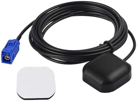 Bingfu Vehicle GPS Navigation Antenna Active GPS Antenna with Fakra C Right Angle Connector Compatible with Car Truck GPS Navigation Receiver System Factory DVD Stereo Head Unit - PuriLite