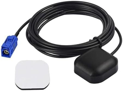 Bingfu Vehicle GPS Navigation Antenna Active GPS Antenna with Fakra C Right Angle Connector Compatible with Car Truck GPS Navigation Receiver System Factory DVD Stereo Head Unit - PuriLite