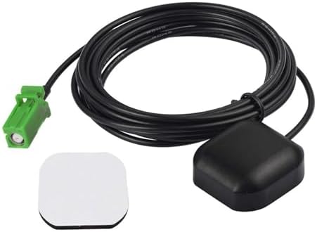 Bingfu Vehicle GPS Navigation Antenna Active GPS Antenna with Fakra C Right Angle Connector Compatible with Car Truck GPS Navigation Receiver System Factory DVD Stereo Head Unit - PuriLite