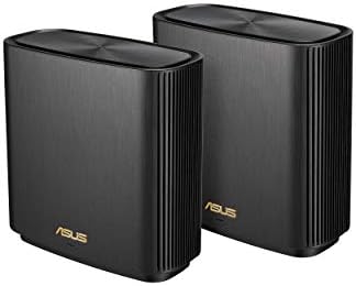 ASUS ZenWiFi XT9 AX7800 Tri-Band WiFi 6 Mesh System, Covearge up to 5700 sq ft, Subscription-Free Network Security, Advanced Parental Controls, 4G & 5G Mobile Tethering, VPN, Easy Setup, 2.5G Port - PuriLite