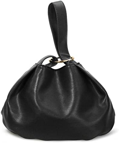 Women's Clutch Soft Vegan Leather Hobo Top Handle Bag Small Tote Purse - PuriLite