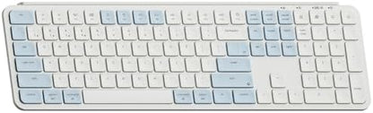 Keychron B6 Pro Quiet Key Full Size Ultra-Slim Wireless Keyboard, ZMK Programmable Bluetooth 5.1/2.4 GHz/Wired with Ultra-Long Battery Life Low Profile for Mac Win Linux System - Space Gray - PuriLite
