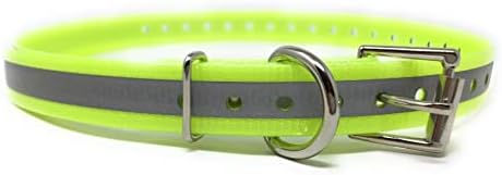 Replacement Strap for Dogtra Collars - 3/4" Wide Ultra-Durable Dog E-Collar Replacement for Training, Bark, Shock, Electric, and GPS Collars - 28" Adjustable Length Solid Black - PuriLite