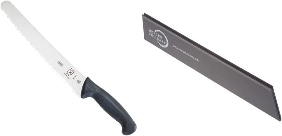 Mercer Culinary M23860 Millennia Black Handle, 8.5-Inch Narrow, Fillet Knife - PuriLite