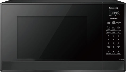 Panasonic NNSG448SC Compact 900 W High Power Microwave Oven, 7 Auto Cook Menus, Child Lock, Black Stainless - PuriLite
