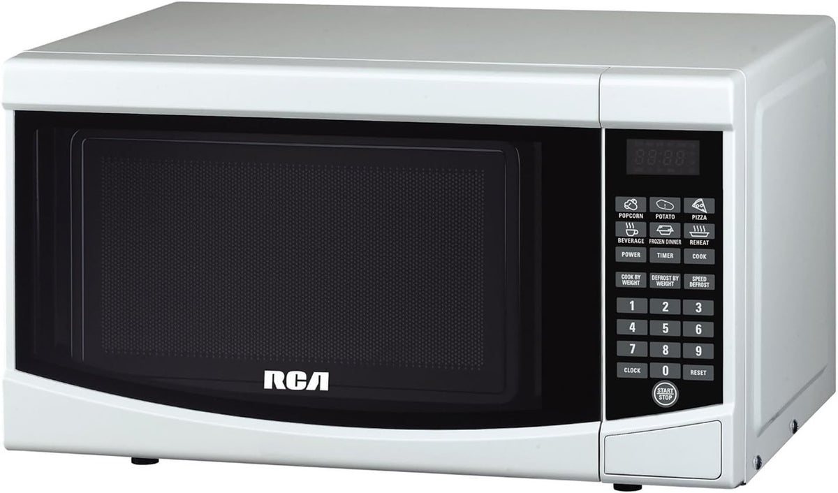 RCA RMW733-WHITE Microwave, 0.7 cu. ft, White, DAA - PuriLite