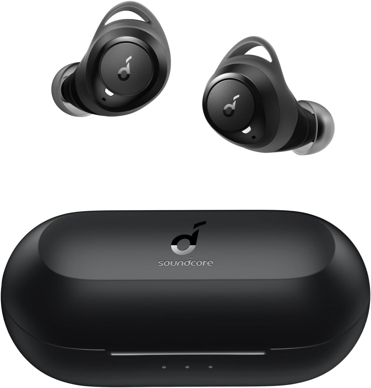 Soundcore by Anker Life A1 True Wireless Earbuds, Powerful Customized Sound, 35H Playtime, Wireless Charging, USB-C Fast Charge, IPX7 Waterproof, Button Control, Bluetooth Earbuds, Commute, Sports - PuriLite