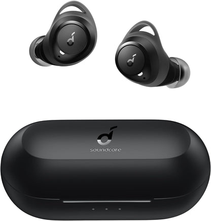 Soundcore by Anker Life A1 True Wireless Earbuds, Powerful Customized Sound, 35H Playtime, Wireless Charging, USB-C Fast Charge, IPX7 Waterproof, Button Control, Bluetooth Earbuds, Commute, Sports - PuriLite
