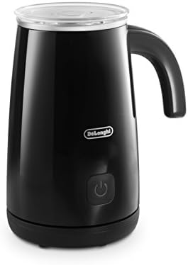 De'Longhi EMF2BK Plastic Electric Milk Frother with Hot and Cold Function Grey 17.02 x 11.43 x 19.56 cm; 889.04 Grams - PuriLite