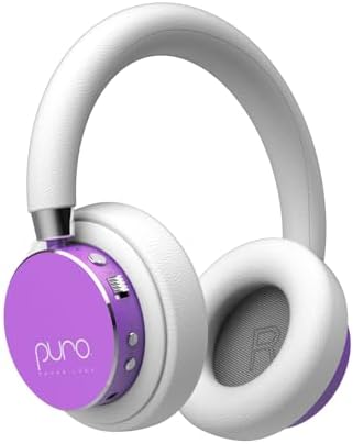 Puro Sound Labs BT2200 Plus Volume Limited Kids’ Bluetooth Headphones (Blue) - PuriLite