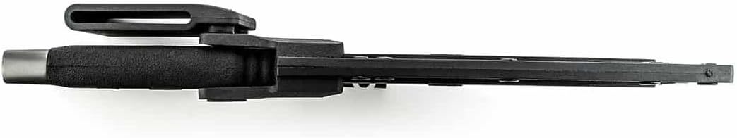 Smith & Wesson 10.6in High Carbon S.S. Fixed Blade Knife with 5.2in Tanto Blade and TPE Handle for Outdoor, Tactical, Survival and EDC - PuriLite