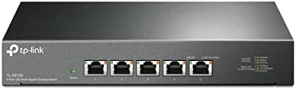 TP-Link TL-SX1008 | 8 Port 10G/Multi-Gig Unmanaged Ethernet Switch | Desktop/Rackmount | Plug & Play | Sturdy Metal Casing | Limited Lifetime Protection | Speed Auto-Negotiation - PuriLite