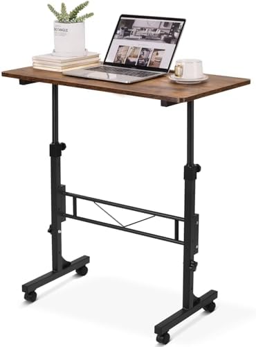 Purilite Select 32-Inch Adjustable Height Mobile Standing Desk - PuriLite