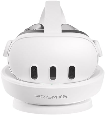 PRISMXR Charging Dock Compatible with Meta Quest 3 (with Charger) - PuriLite