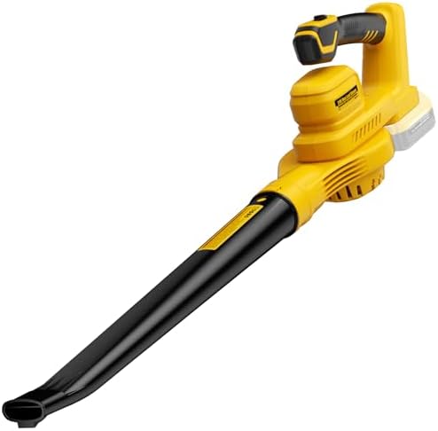 Nelhalt 20V Cordless Leaf Blower, Max 160 MPH Compatible with DeWALT 20V Max Battery, Compact and Lightweight Design, Electric Blower for Lawn Care, Yard, Tool Only - PuriLite