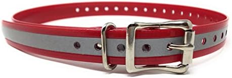 Replacement Strap for Dogtra Collars - 3/4" Wide Ultra-Durable Dog E-Collar Replacement for Training, Bark, Shock, Electric, and GPS Collars - 28" Adjustable Length Solid Black - PuriLite