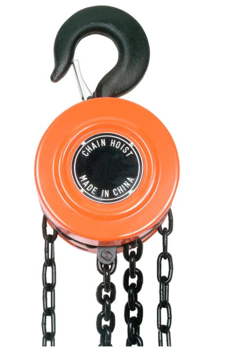Global Industrial™ Manual Chain Hoist, 20' Lift, 4,000 Lb. Capacity - PuriLite