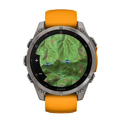 Garmin Fenix 8 Smartwatch, includes USB-C and USB-A Charging Cables