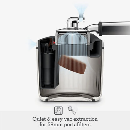 The Puck Sucker™ Easy Vac Extraction,Clear,58mm - PuriLite