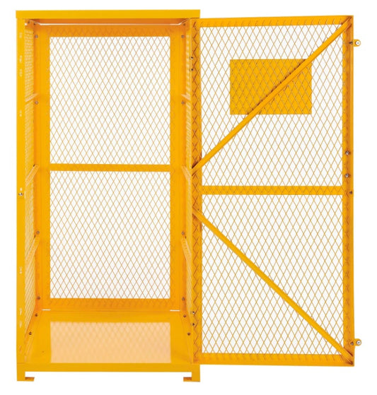 Global Industrial™ Cylinder Storage Cabinet With Manual Close Single Door, 9 Cylinder Cap. - PuriLite