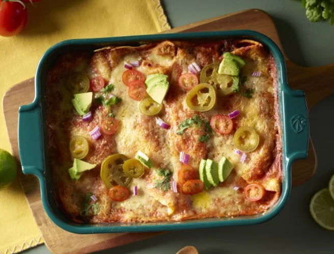 Peugeot Appolia Ceramic Rectangular Baker, 40 cm (16 in.) - PuriLite