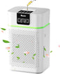 Air Purifier for Home Large Room, VEWIOR HEPA Air Cleaner with Air Quality Light and Essential Diffuser, AUTO Mode, Sleep Mode, Timer, Lock, Cover up to 1560ft²for Wildfire Smoke Dust Pollen - PuriLite