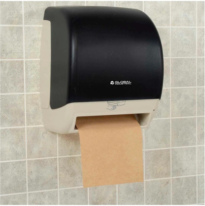 Global Industrial™ Automatic Paper Towel Roll Dispenser, Smoke Gray/Beige - PuriLite