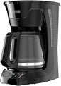 BLACK+DECKER Programmable Digital Coffeemaker, 12-Cup Coffee Machine, Black - PuriLite