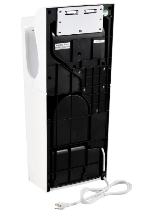 Global Industrial™ High Velocity Vertical Automatic Hand Dryer W/ HEPA Filter, White, 110-120V - PuriLite
