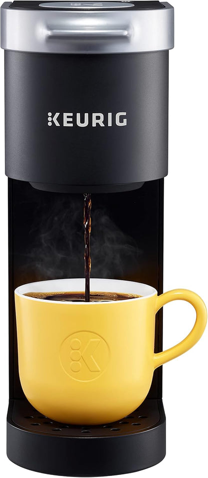 Keurig K-Mini Single Serve K-Cup Pod Coffee Maker, Made From At Least 20% Recycled Plastic, Matte Black - PuriLite
