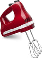 KitchenAid KHM512ER 5-Speed Hand Mixer, Empire Red - PuriLite
