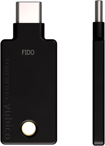 Yubico Security Key C NFC USB-C Security Key FIDO2 MFA Passkey Authenticator for Google, Microsoft & Apple - PuriLite