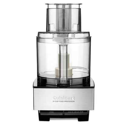 Cuisinart Custom 14-Cup Food Processor - Brushed Stainless Steel - DFP-14BCNY: Includes Slicing & Shredding Discs, 720W - PuriLite
