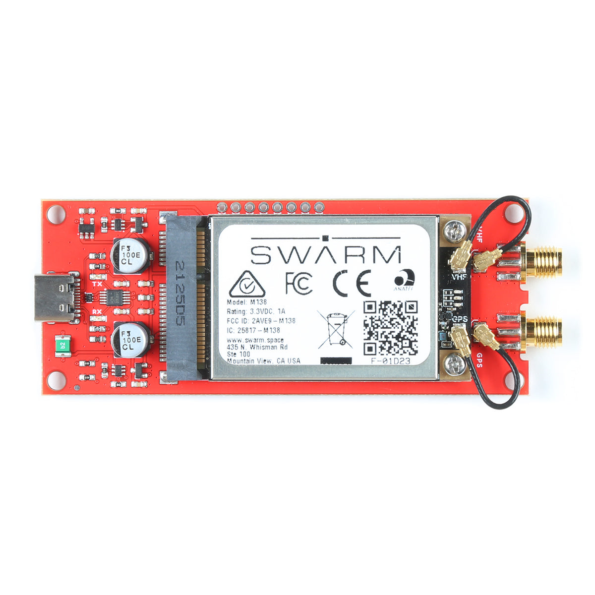 SparkFun Satellite Transceiver Kit - Swarm M138 - PuriLite