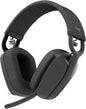 Logitech Zone Vibe 100 Lightweight Wireless Over Ear Headphones with Noise Canceling Microphone, Advanced Multipoint Bluetooth Headset, Works with Teams, Google Meet, Zoom, Mac/PC - Graphite - PuriLite