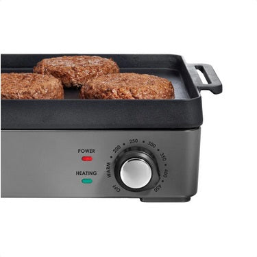 Hamilton Beach Professional Cast Iron Electric Grill - PuriLite