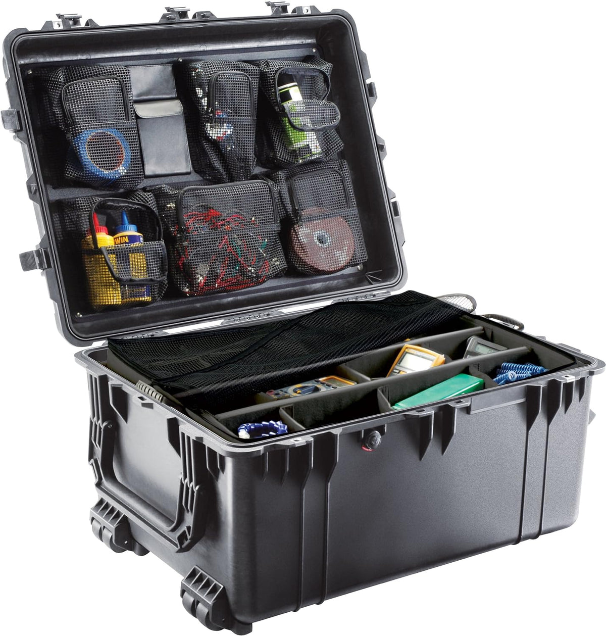 Pelican 1639 Lid Organizer for 1630 Case, Black - PuriLite