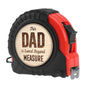 Father's Day Gifts for Dad, Personalized Engraved Tape Measure, Christmas Birthday Fathers Day Gift Ideas from Daughter Son, Woodworking Carpenter Tool Gifts for Men Step Dad - PuriLite