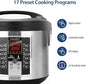 COMFEE' Rice Cooker, Multi Cooker, Stewpot, Saute All in One, 10 Cup Uncooked, 12 Digital Cooking Programs,24 Hours Preset - PuriLite