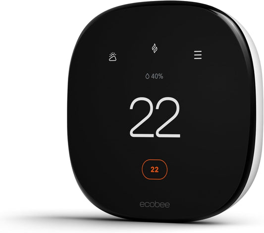 ecobee New Smart Thermostat Enhanced - Programmable Wifi Thermostat - Works with Siri, Alexa, Google Assistant - Energy Star Certified - Smart Home - PuriLite