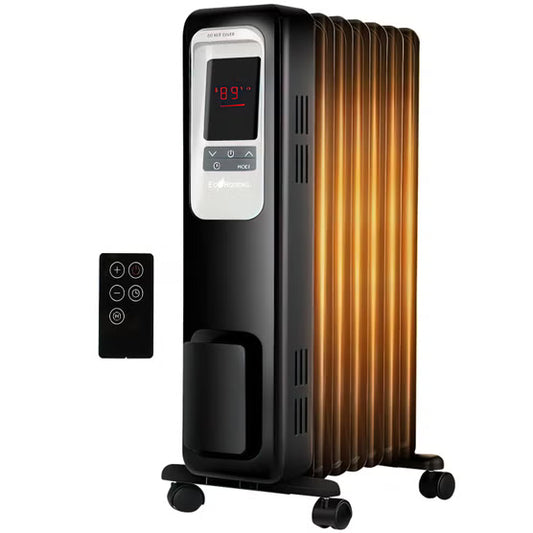 Ecohouzng Digital Oil-Filled Radiant Heater with Remote ECH30152