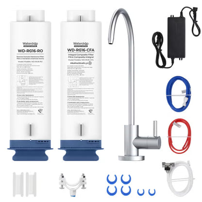 Waterdrop RG16 Tankless Reverse Osmosis System 600GPD Alkaline