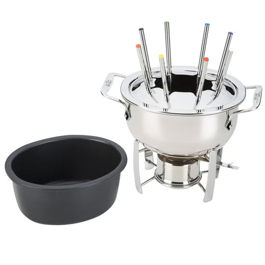 All-Clad Stainless Steel Fondue Set - 13-Piece Specialty Cookware